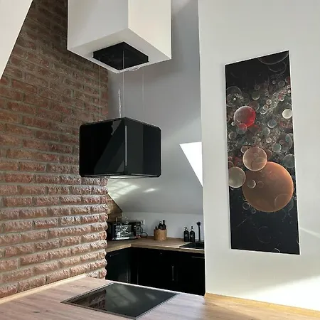 Modern Penthouse Apt2 Near Frankfurt Lägenhet *