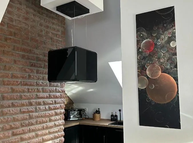 Modern Penthouse Apt2 Near Frankfurt Apartman *